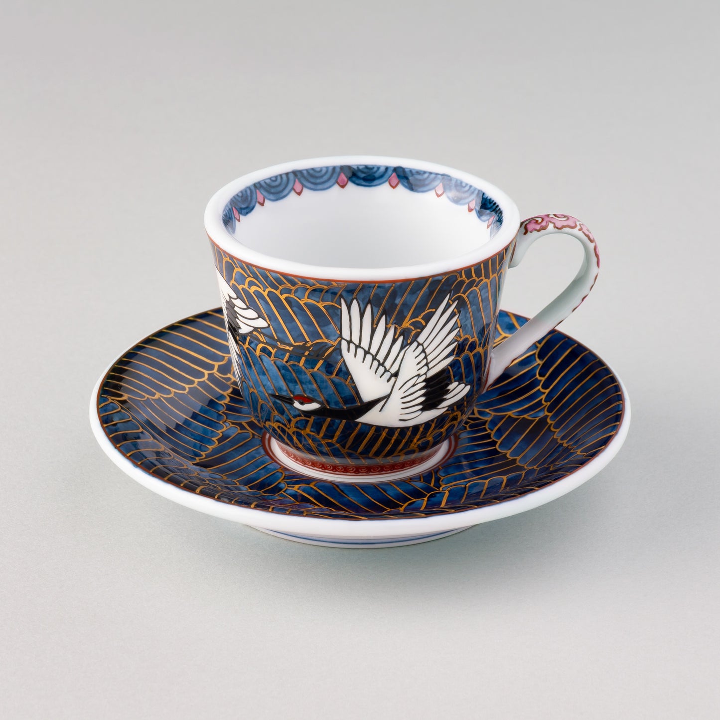 Cranes Flying Above The Wave (Purple) - 2025